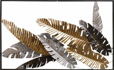 Декор настінний Frame 74,9x120 см чорно-бежевий