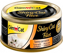 Консерва Gimpet ShinyCat Filet с тунцом и тыквой 70 г