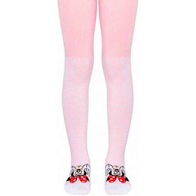 Колготки дитячі Conte-Kids DISNEY Мінні Маус 17С-130СПМ р.140-146 світло-рожевий