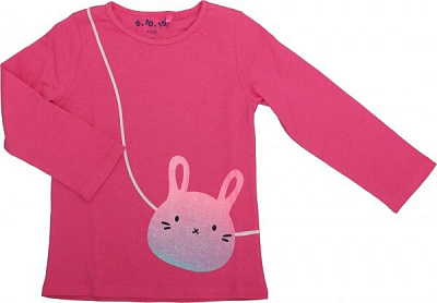 Футболка для девочек 5.10.15. 3H3927 р.98 розовый 