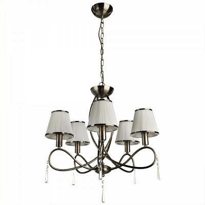 Люстра підвісна Arte Lamp Logico 5x40 Вт E14 антична бронза A1035LM-5AB