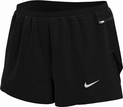 Шорты Nike W NK TEMPO LUXE 2IN1 SHORT CZ9574-010 р. XS черный