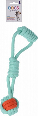 Іграшка для собак Гантель на мотузці