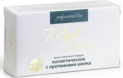 Мило Ti Amo Crema протеїн шовку 120 г 40 шт./уп.