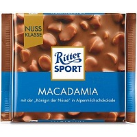 Шоколад Ritter Sport молочный с орехом макадамия (22292107) 