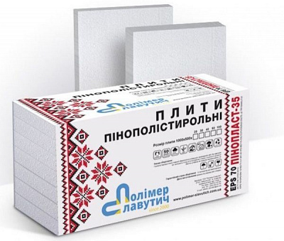 Пенопласт 35 Полимер-Славутич EPS-70 30 мм