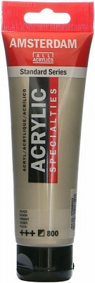 Краска акриловая № 800 Серебряный 120 мл Amsterdam Standart Royal Talens