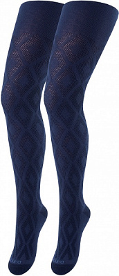 Колготки для девочек Duna 4370р.122-128 синий 