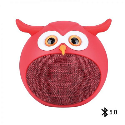 Портативная колонка Promate Hedwig 3W 1.0 red 