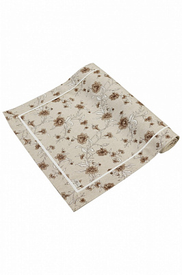 Дорожка (раннер) Сappuccino Цветы 40x140 см Прованс