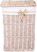 Корзина плетеная с текстилем Tony Bridge Basket детская 40x30x52 см HQ10-072-2 