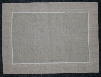 Серветка Едельвіка з бордюром 562-16/00 30x40 см лляний