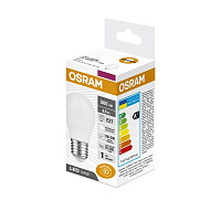Лампа світлодіодна Osram Classic 6,5 Вт P45 матова E27 220 В 4000 К LBE CLP 6,5W 840 