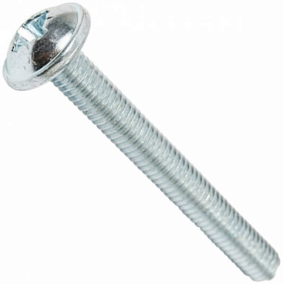 Гвинт метричний ЦБ DIN 967 8x25 мм 4 шт клас міцності 4,6 Expert Fix