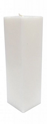 Свеча Призма 5х17 см белая KOZAK