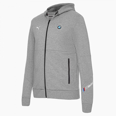 Джемпер Puma BMW MMS Hooded Sweat Jacket 59900203 р. S сірий