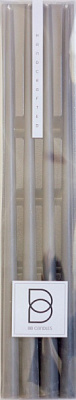 Набір свічок shale grey 45 см 4 шт.