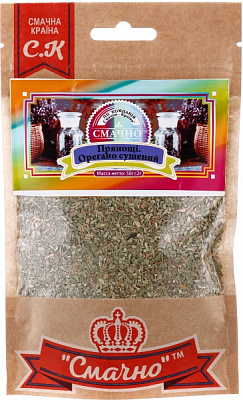 Орегано сушеный 50 г Смачно 