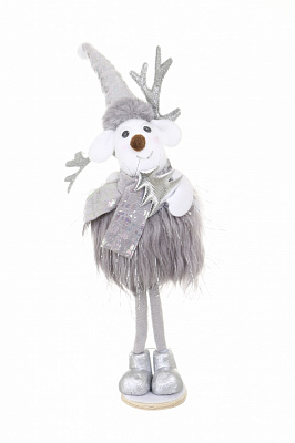 Декоративная фигура лось стоячий на подставке 27 см