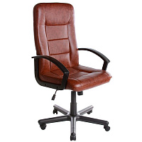 Кресло офисное Новый Стиль Editor CH ECO-21 коричневое 