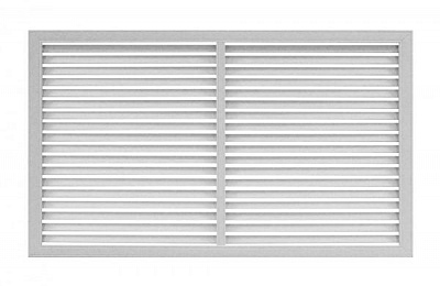 Решітка радіаторна ОМіС 600х1200 мм сіра