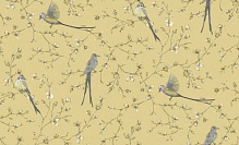 Шпалери вінілові на флізеліновій основі A.S. Creation Birds 38222-1 1,06x10,05 м 