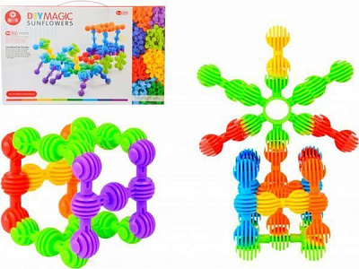 Конструктор DIY Education Sunflowers 80 деталей 8130Y