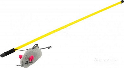 Іграшка для котів Trixie миша на вудочці 1 м