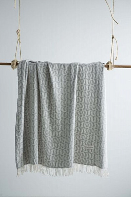 Плед Blaise 130x170 см серый Guy Laroche Paris 