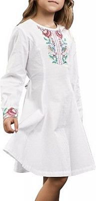 Платье Эдельвика 140-17/00 р.146 белый 