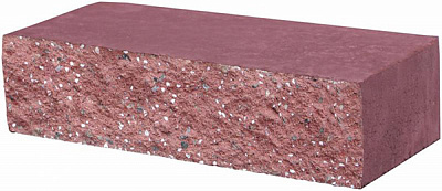 Цегла Рустик 100x250x65 мм порфір ЗЗБК ім. С. Ковальської