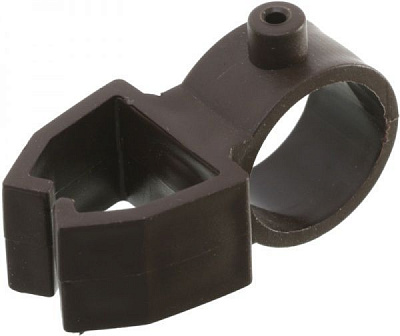 Держатель ОМиС для U-шины наборной d16 мм орех 