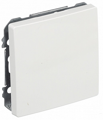 Вимикач прохідний одноклавішний Siemens Style без підсвітки білий полярний 5TG72705WH00