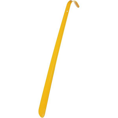 Лопатка для обуви SALTON металлическая большая желтый