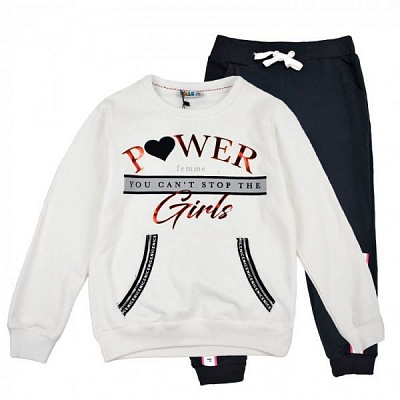 Спортивний костюм Macca Boy Power р.110 білийчорний 68594