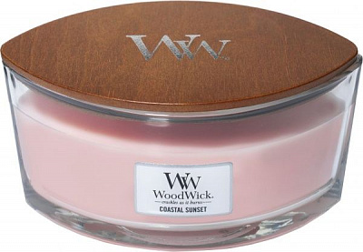Свеча ароматическая Woodwick Ellipse Coastal Sunset 453 г 