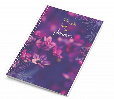 Блокнот Земля улыбается цветам А4 96 лист. 1В2341 Аркуш