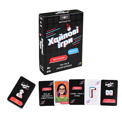 Игра настольная Strateg Хайповые игры 30946