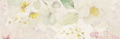 Плитка Allore Group Perla Floris Verde W\DEC M NR Glossy 20x60 2 сорт