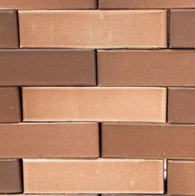 Цегла клінкерна FP-Klinker три відтінки коричневого бронза колаж
