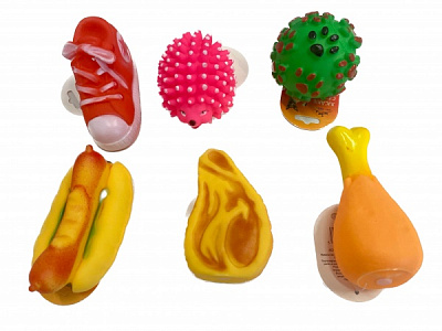 Набор 4Dog виниловых игрушек для собак