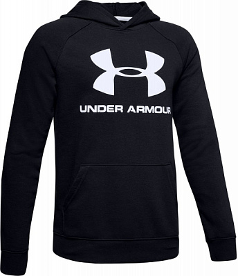 Джемпер Under Armour Rival Logo Hoody 1325328-001 р. S чорний