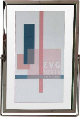 Рамка для фото EVG LBT02S 10x15 см светлое серебро 