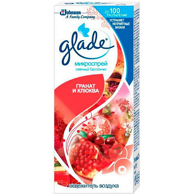 Мікроспрей Glade Гранат і Журавлина 10 мл