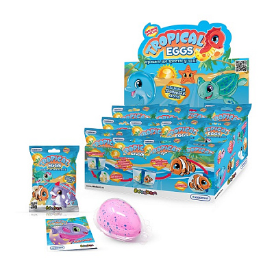 Игрушка Sbabam Tropical Eggs Жители тропических морей 77/CN-2020 