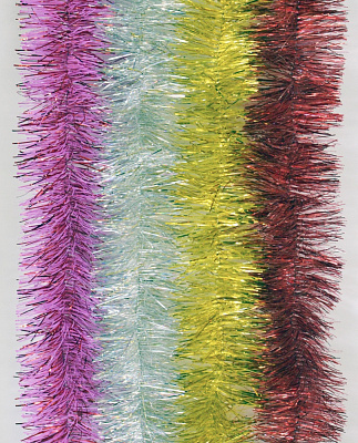 Гирлянда d 7 см 1,5 м в ассортименте