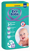 Підгузки Evy Baby Midi 5-9 кг 44 шт.
