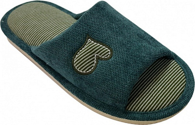 Тапки домашние Gemelli Дана р.37 зеленый 