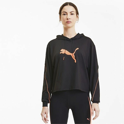 Джемпер Puma Train Pearl Hoodie 51965501 р. S черный