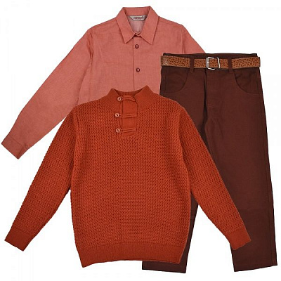 Комплект дитячого одягу Fornello 2206 р.110-116 помаранчевий 2206